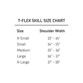 T-FLEX YOUTH SHOULDER PADS