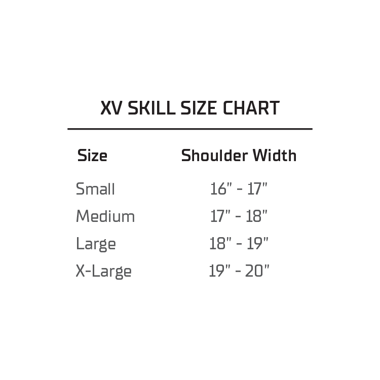 XV SKILL SHOULDER PADS - AIR