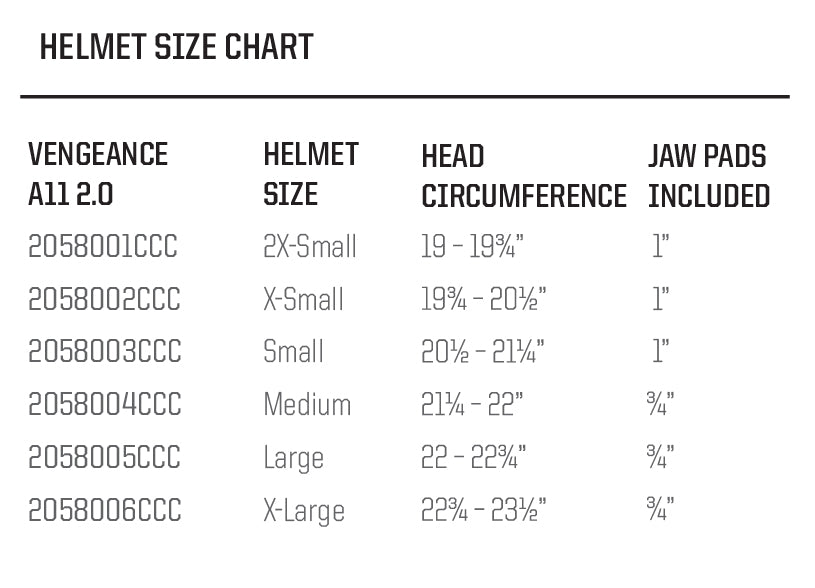 YOUTH VENGEANCE A11 2.0 HELMET
