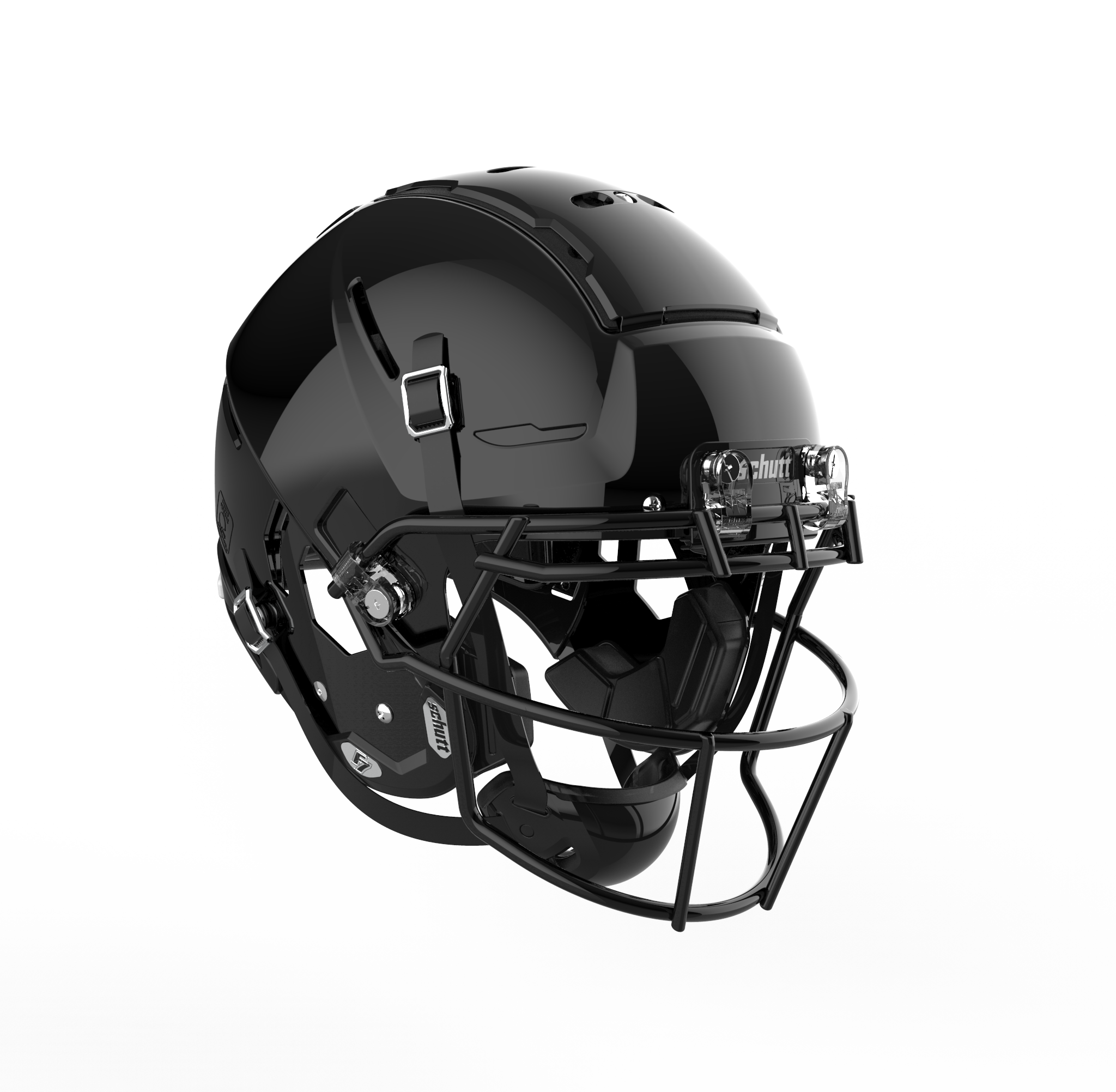 Schutt F7 VTD Black Out - Adult Cardinal / Large