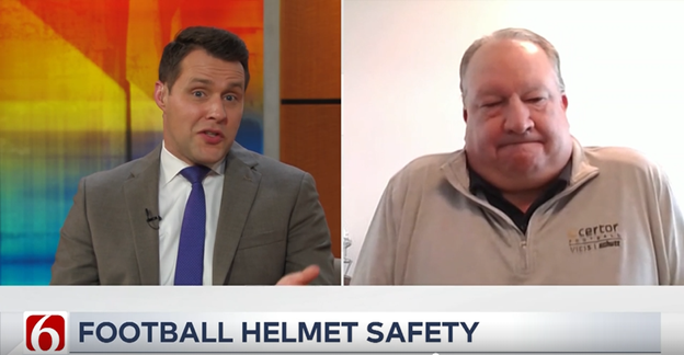Certor’s new helmet technology targets safer play for NFL and youth football (CBS Tulsa - May 7, 2025)