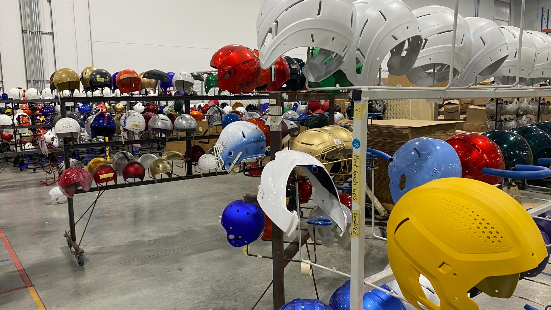 'Protection and performance' | Popular NFL helmets made in Plainfield facility (NBC Indianapolis - Sep 8, 2025)