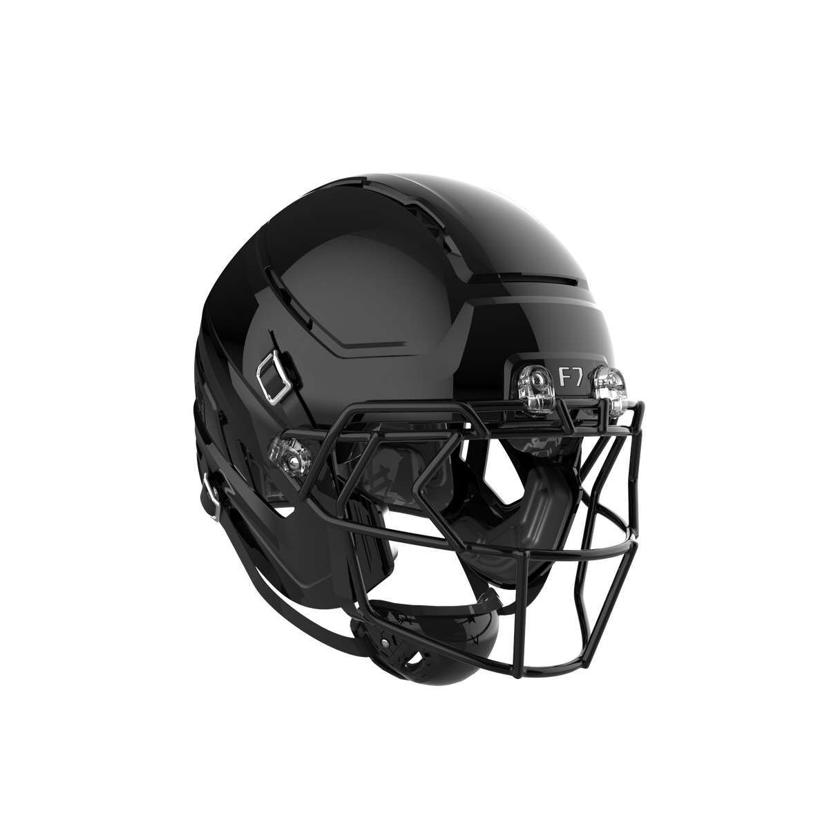 #color_molded gloss black #facemask style_f7x egop iii