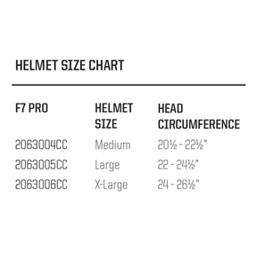 F7 PRO HELMET