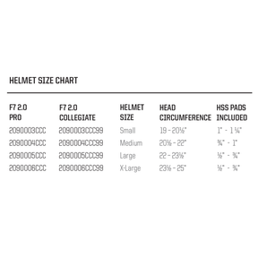 F7 2.0 PROFESSIONAL HELMET