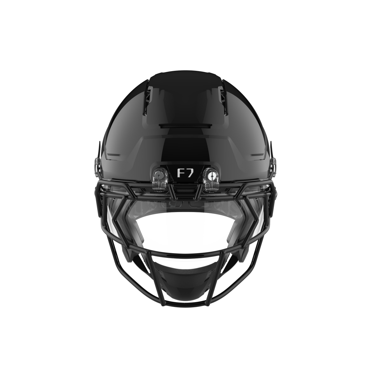 #color_molded gloss black #facemask style_f7x egop iii
