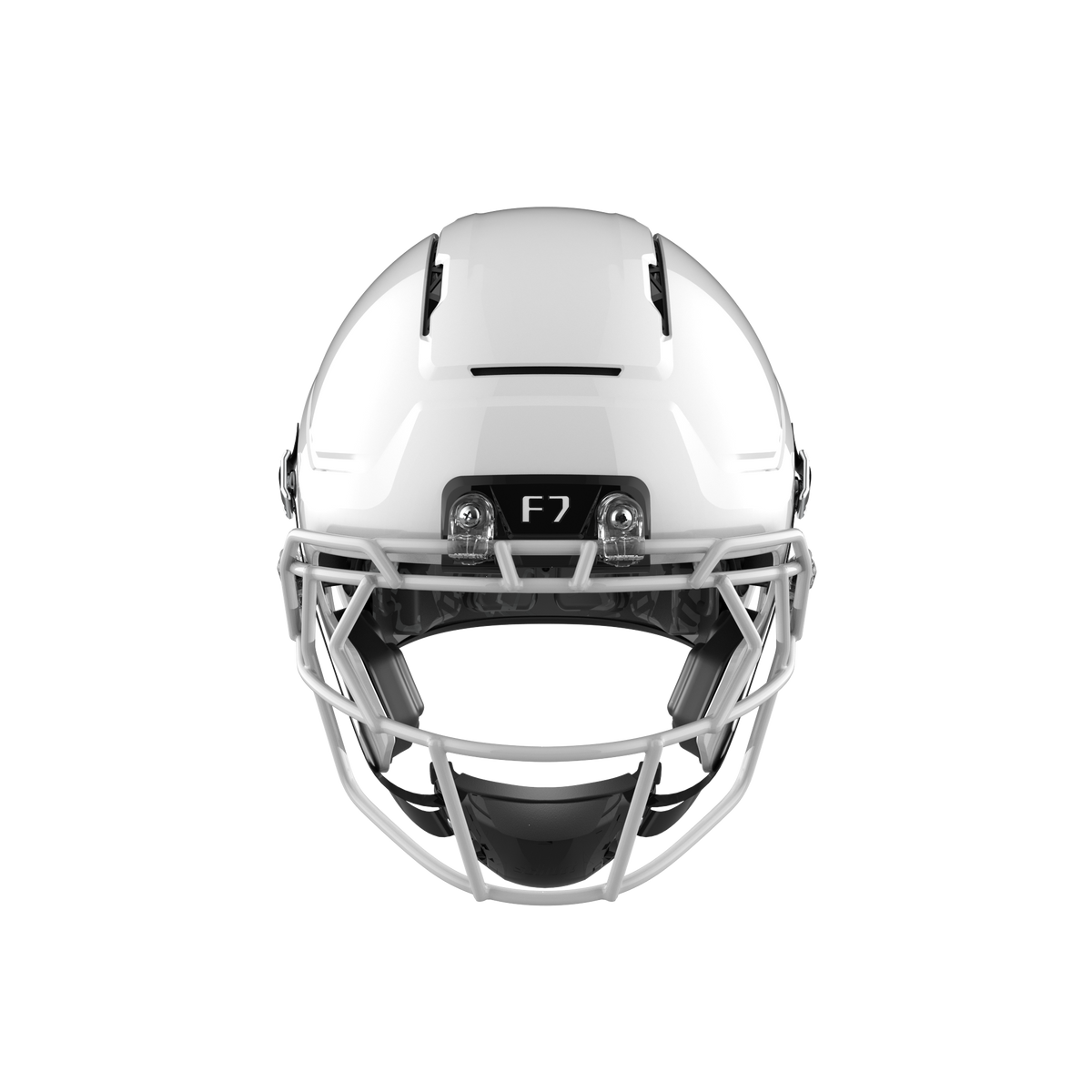 #color_molded gloss white #facemask style_f7x egop iii