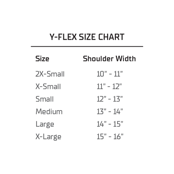 YFLEX YOUTH SHOULDER PADS