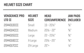 VENGEANCE PRO LTD II HELMET