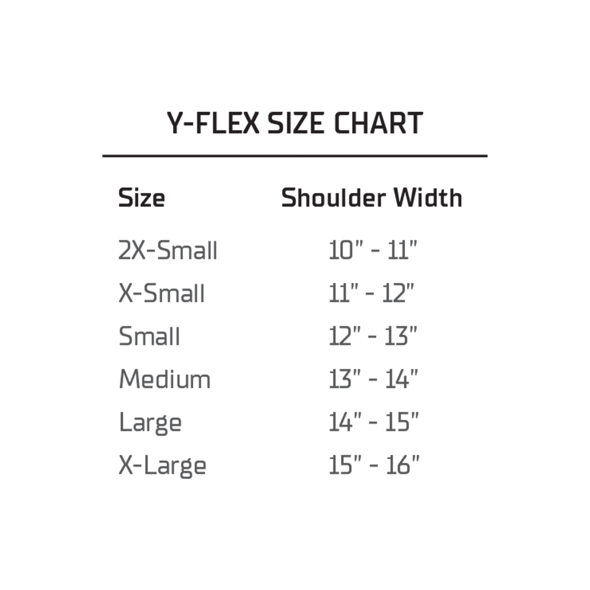 YFLEX YOUTH SHOULDER PADS